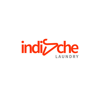 Indische Laundry Logo branding