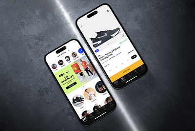 Revolutionizing the E-commerce Experience for Sun & Sand Sports app homepage app screens dubai ecommerce ecommerce app fashion iphone mockup middle east mobile app nike product landing page product page sports sss sun and sand sports uae ui ux