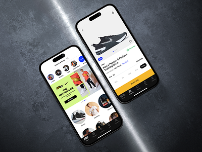 Revolutionizing the E-commerce Experience for Sun & Sand Sports app homepage app screens dubai ecommerce ecommerce app fashion iphone mockup middle east mobile app nike product landing page product page sports sss sun and sand sports uae ui ux