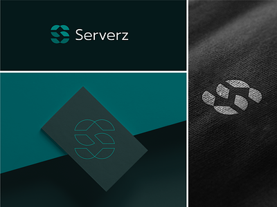 Serverz branding cloud cryptocurrency data digital ecommerce geometric mark hosting infrastructure letter lettermark logo minimalist privacy roxana niculescu s s letter security simple tech