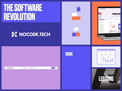 Nocode Website - Overview animation branding case study front end motion graphics nocode simplicity usability ui ui design user experience design user interface ux ui visual identity visuals