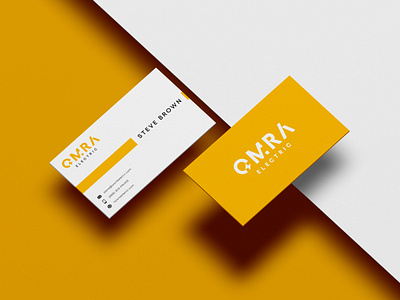 Omra Electric 3d abstract animation branding business card design design logo graphic design illustration letter logo motion graphics trend typography ui ux vector