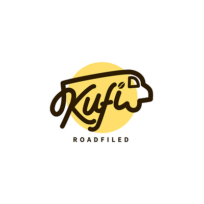 Kufi Roadfiled Logo branding