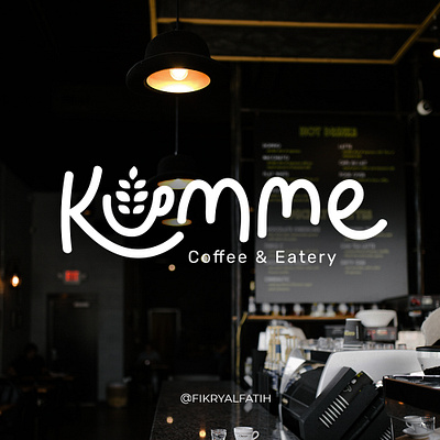 Kumme Coffee Logo branding coffee