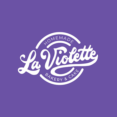 La Violette Logotype branding