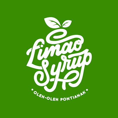 Limao Syrop Logotype branding