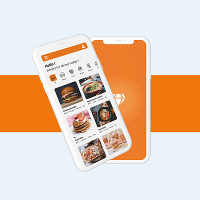 Foodify - Food App UI app design branding graphic design logo product design ui ui design ui ux user experience user interface