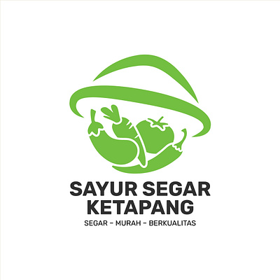 Sayur Segar Logo branding