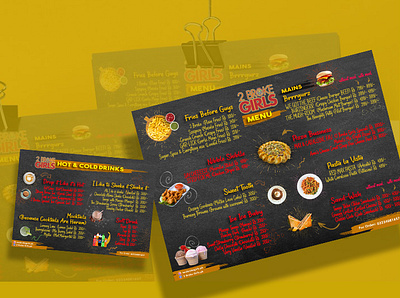 Menu Design adobe illustrator adobe photoshop banners brand promotion design graphic design menu design typography
