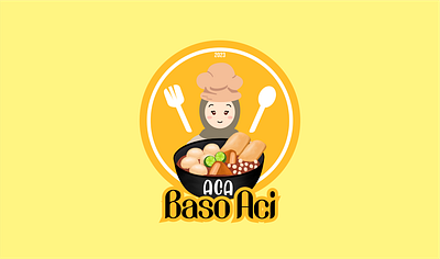 Aca Baso Aci Logo aci baso aci branding food graphic design logo streetfood umkm