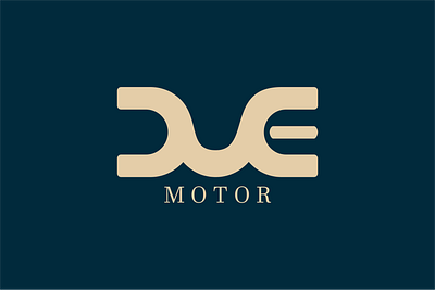 Due Motor Logo branding garage graphic design logo motor motorcycle