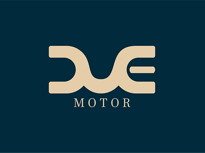 Due Motor Logo branding garage graphic design logo motor motorcycle