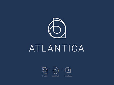 ATLANTICA branding graphic design logo
