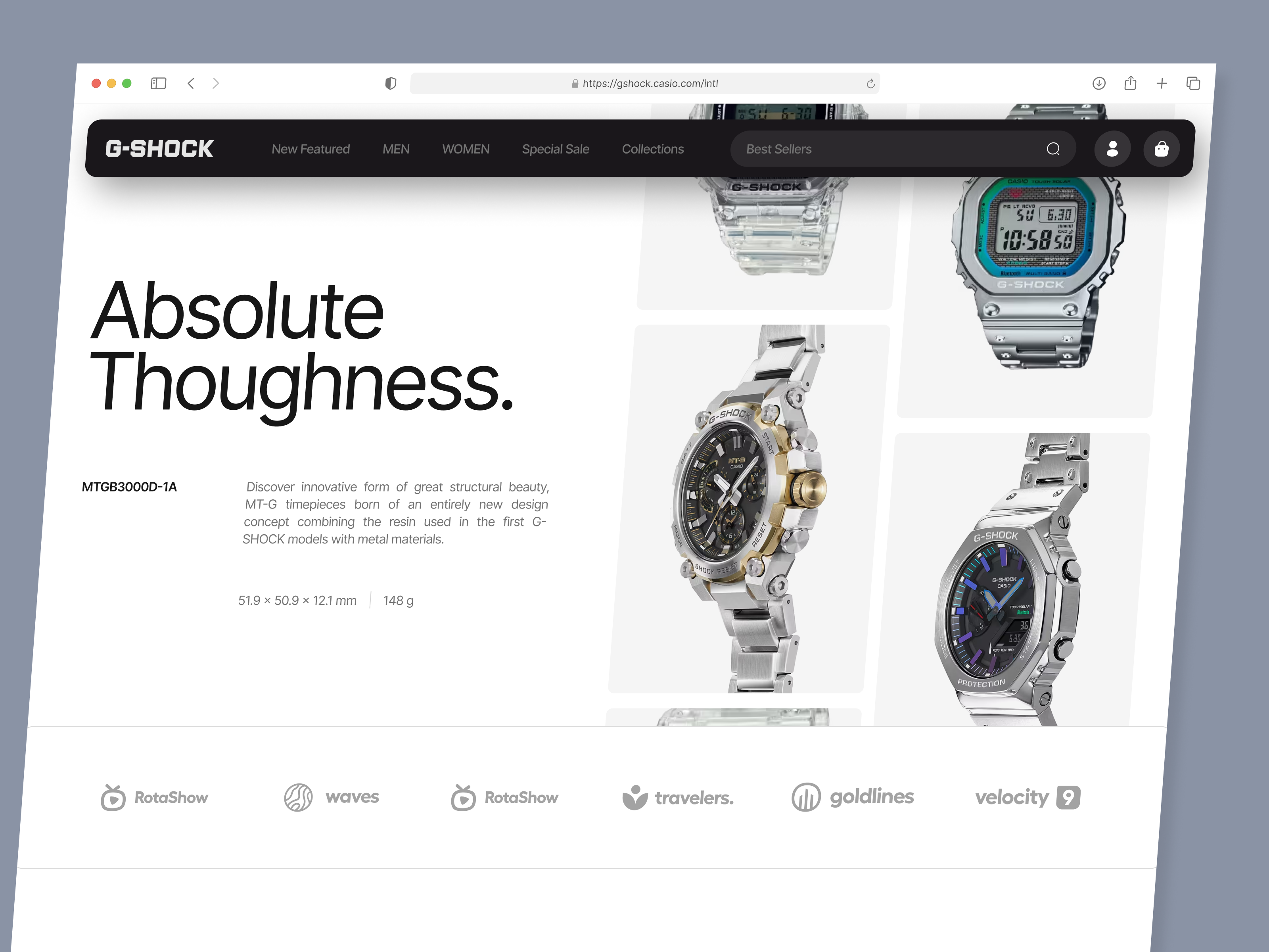 G shock hot sale website