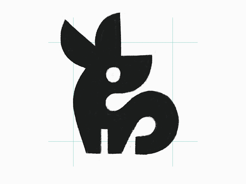 Little Bunny animal logomark design process credit: @anhdodes 3d anhdodes anhdodes logo animation branding bunny logo design graphic design illustration logo logo design logo designer logodesign minimalist logo minimalist logo design motion graphics pet animal logo pet logo rabbit logo ui