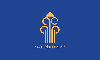 Watchtower Logo brand branding graphic design identity logo watchtower