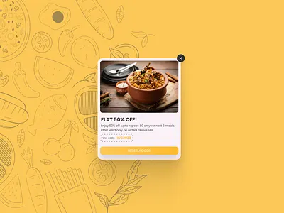 Pop up UI dailychallenge dailyui figma ui uichallenge uidesign