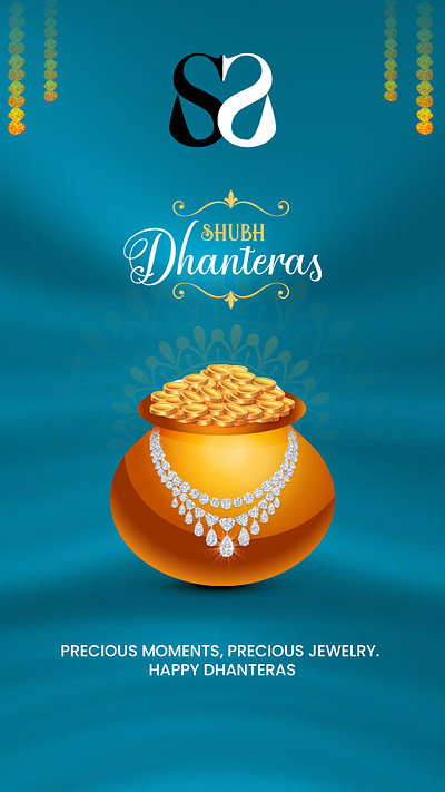 Diwali Jewelry creative post ads concept creative post diwali jewelry post wish