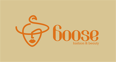 Goose Logo branding fashion goose graphic design logo women
