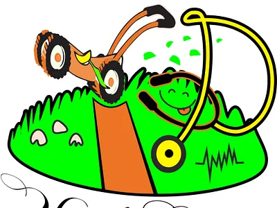 YARD DOCTOR ARTWORK branding design graphic design illustration logo logo designing typography vector