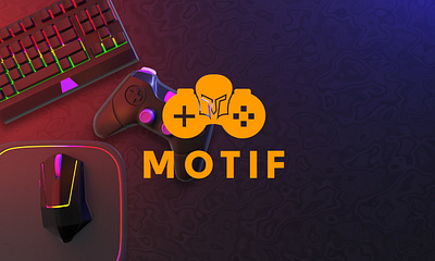 Motif Gaming Logo design ard brand identity branding branding design graphic design illustrator logo logo book logo design logomark logoplace photoshop