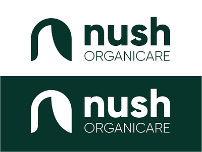 Nush Organicare - Logo Design branding design illustration logo