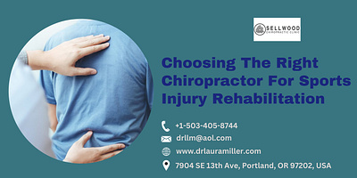 Choosing The Right Chiropractor For Sports Injury Rehabilitation accidentandinjury chiropracticcare chiropracticcareinsellwood personalinjury sportsinjurieschiropracticcare sportsinjurieschiropractor sportsinjuryrehabilitation
