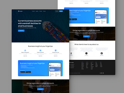 DailyUI Challenge #003 - Landing Page Design app application branding challenge dailyui dailyuichallenge design design challenge interface landing page logo design ui uiux user experience user interface ux vector web design website