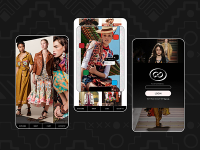Fashion E-Commerce Mobile App UI Design app design branding graphic design ui