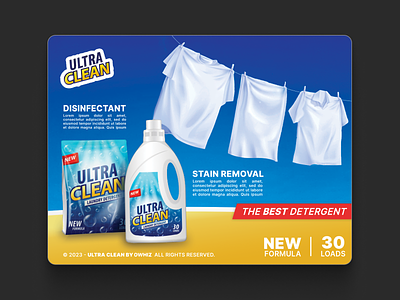 Detergent Ad Concept advertisement branding design graphic design photoshop