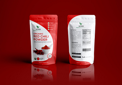 Red Chili Powder Pouch Packaging Design box packaging chili pouch packaging chili powder chili powder pouch packaging designer packaging expert pouch packaging expert pouch pcakging red chili red chili pouch square box width box packaging