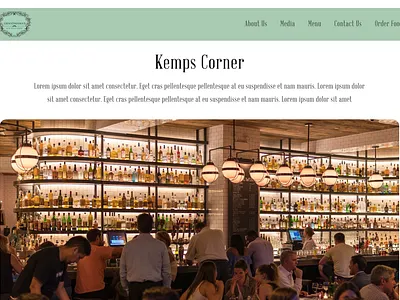 Grandmama's Cafe food grandmamas cafe landing page restaurant website website