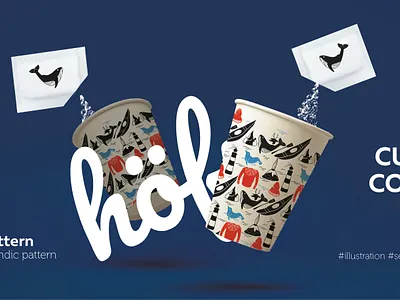 Nordic pattern app brand identity branding design graphic design iceland illustration logo modern nordic pattern scandinavian seamless typography vector visualization