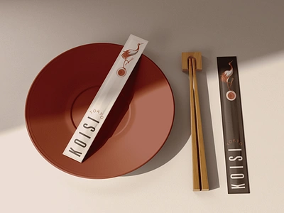 Chopsticks Packaging for Japanese Restaurant branding chopsticks cuisine design design studio digital art digital illustration food food branding graphic design identity design illustration illustrator japanese japanese restaurant marketing packaging packaging design restaurant visual identity