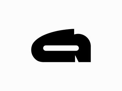 A letter a letter a letter logo black brand mark clean logo custom mark geometric letter design lettermark logo minimal logo minimalistic modern logo rounded simple mark