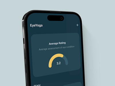 EyeYoga: Eye Tracker / UI / UX / Mobile animation app design ios mobile ui uiux ux
