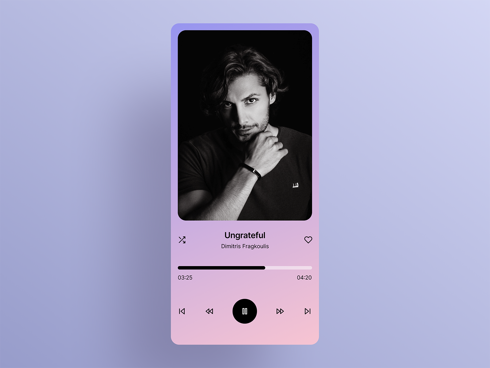 Music Player screen dailyui music player ui ui design