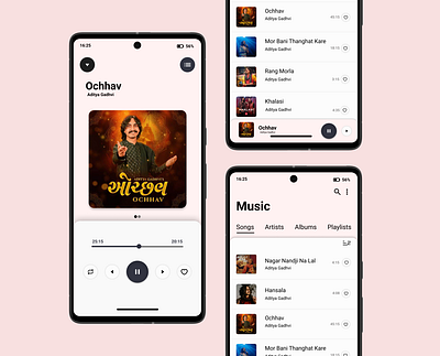 Music Player App UI dailyui figma graphic design music player ui