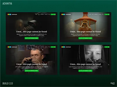 404 Landing page - Build 2.0 404 build challenge design error figma landing page practice ui