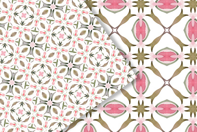 Kaleidoscope Pattern Designs background design floral design illustration