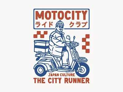 Motocity availabledesign badgedesign design designforsale illustration motorcycle motorcycle design tshirtdesign vintage badge vintage design