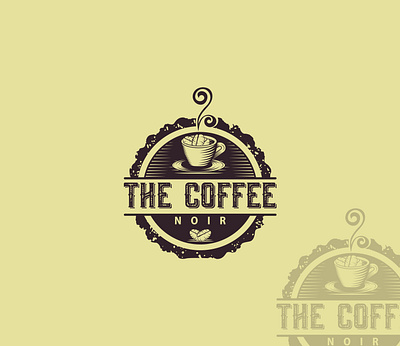 Vintage Logo beans coffee logo mordern