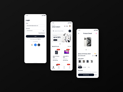 Marketplace Mobile App Design app design market marketplace mobileapp online shop shop ui uiux ux