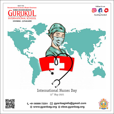International Nurses Day(Social Media Post) graphic design