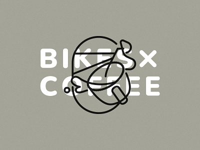 BIKES X COFFEE 2023 bikes coffee illustration line art