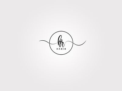 Best HR Signature Logo Design animi logo brand logo branding business cute logo free logo free template graphic design hr habib hr logo hr signature logo logo design personal logo signature logo