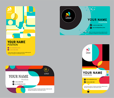 Card visit branding design graphic design illustration illustrator