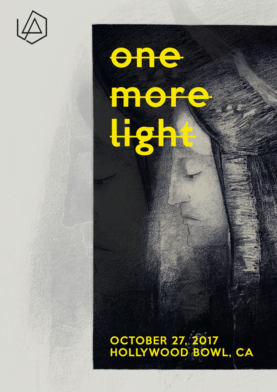 One More Light. chester concert design linkin park manuscript music one more light paper photoshop poster tribute typography