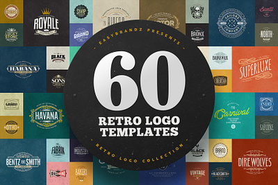 60 Logo Templates Bundle app branding design graphic design illustration logo typography ui ux vector