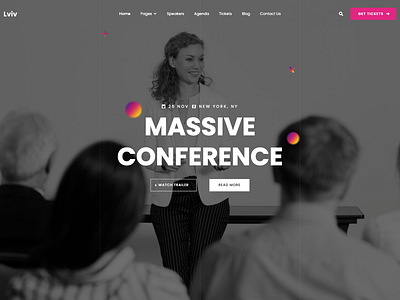 Lviv 128 conference design event event website professional responsive typography webdesign webdevelopment webflow
